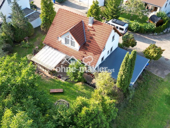 Ideal für Pendler oder Home-Office - Massivhaus (EFH) mit großem Garten und Doppelgarage am Waldrand