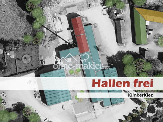 KlinkerKiez - Gewerbehof hat attraktive Hallen frei - unterschiedliche Größen und Ausstattungen