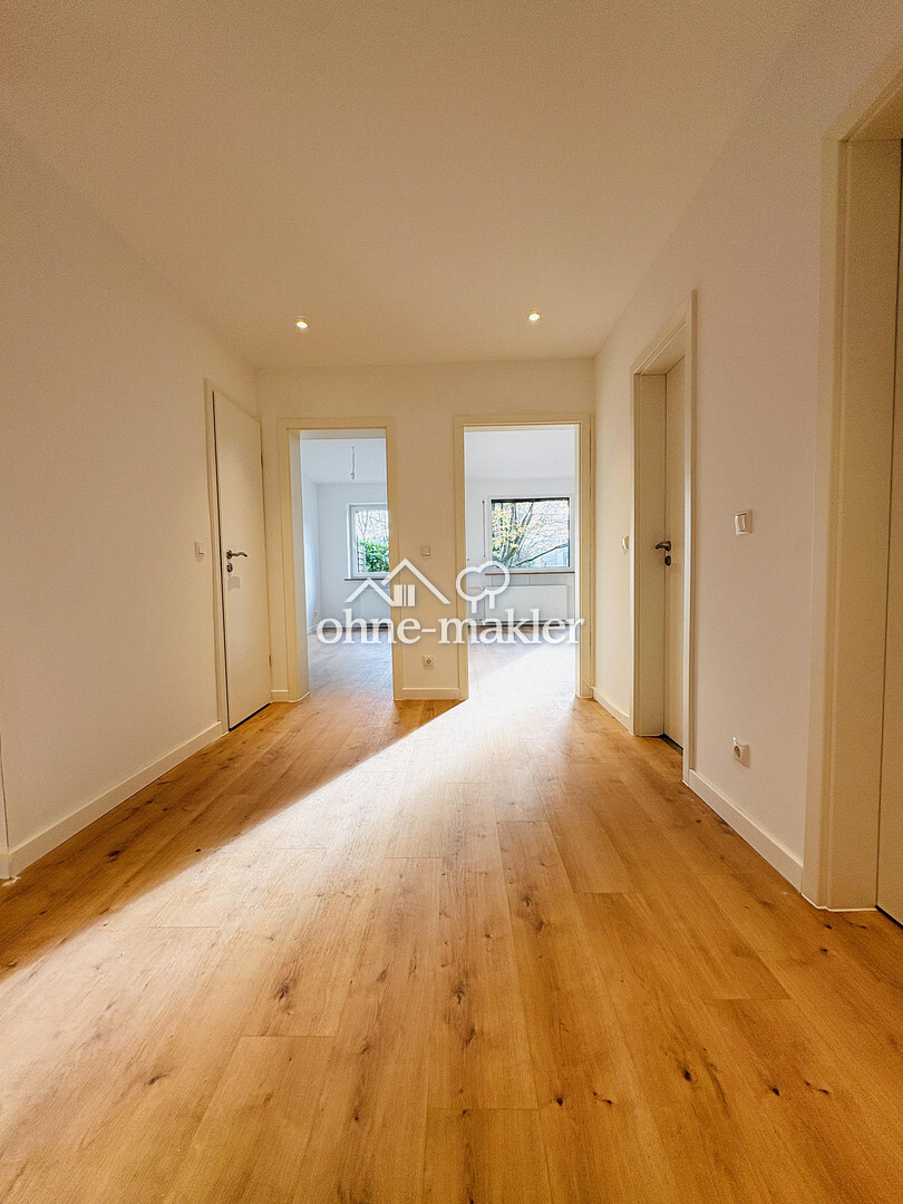 Moderne 3-Zimmer-Wohnung mit großer Terrasse im Hochparterre