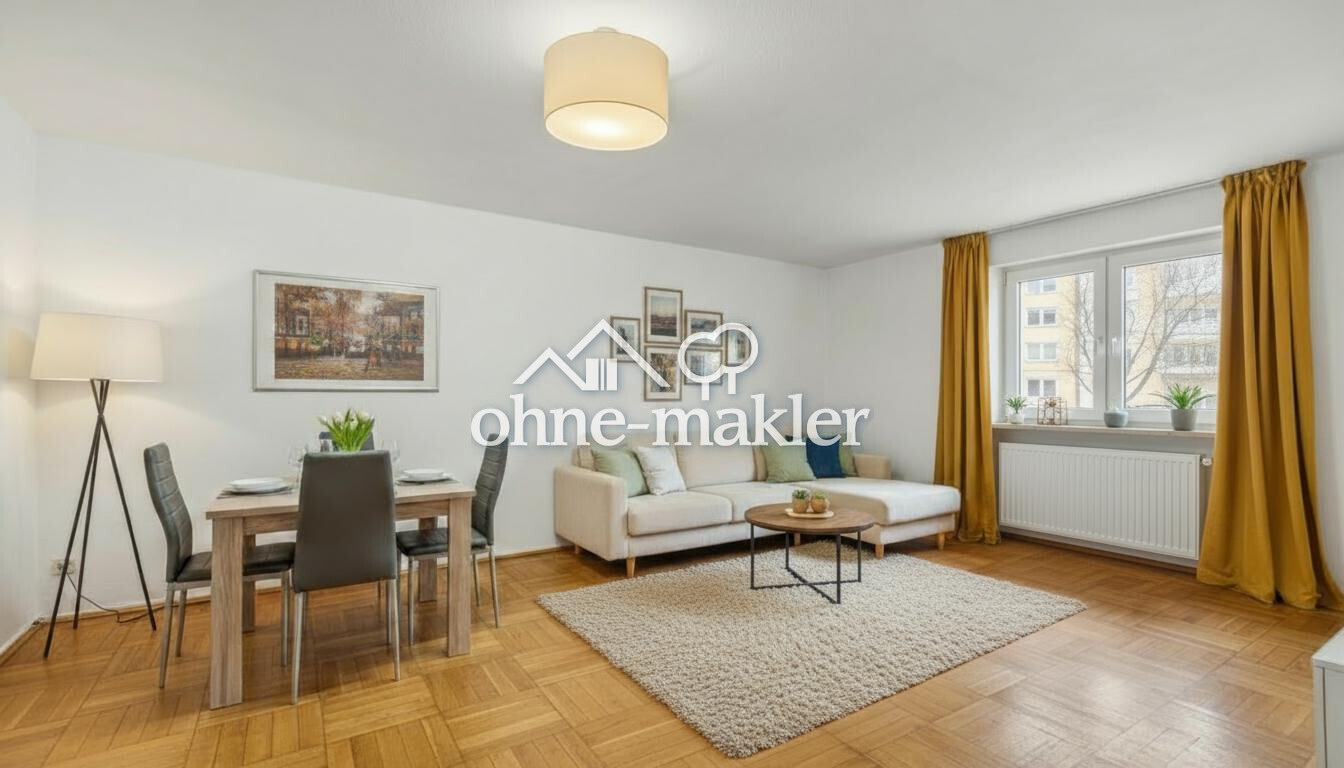 Zentrale 2-Zimmer-Wohnung mit Balkon – ideal für Kapitalanleger und Eigennutzer