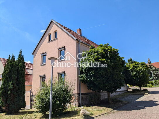 Großes Doppelhaus in schöner Lage von Friedersdorf, allerdings noch viel Arbeit nötig, prov.-frei