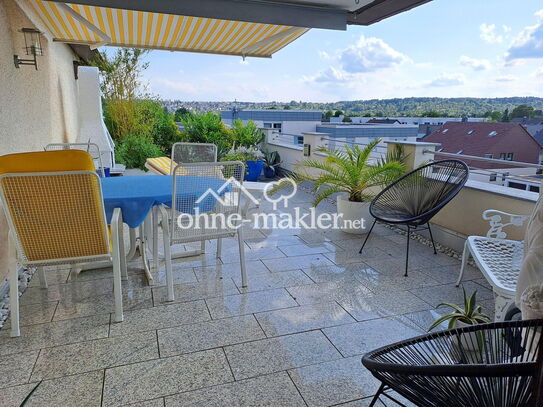 Penthouse 4,5 Zimmer mit Aussicht in Echterdingen