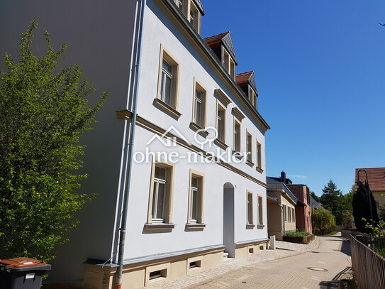 2-Raumwohnung mit Balkon und Kamin im Herzen von Kreischa