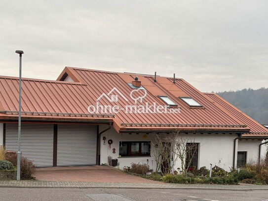 Individuelles Architektenhaus in einmaliger Aussichtslage Einfamilienhaus mit ELW