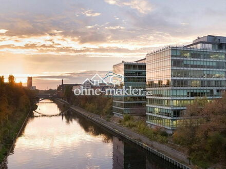 Außergewöhnliche Büroflächen in direkter Wasserlage am Teltowkanal in Berlin-Tempelhof !