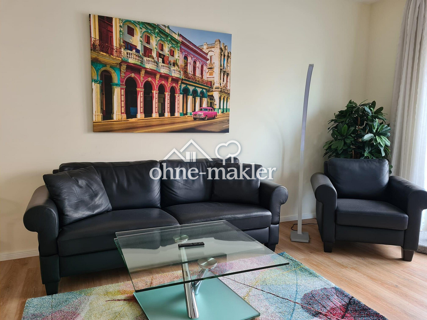 MÖBLIERTE Wohnung mit Balkon Nähe Krupunder See