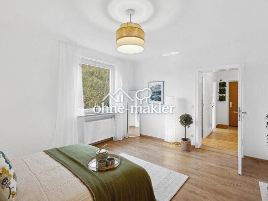 Moderne renovierte lichtdurchflutete Wohnung in toller Lage, bezugsfrei
