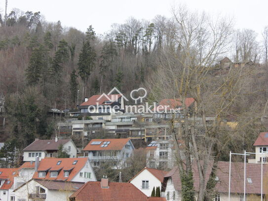 Horb, Panoramastraße - 3 Zimmerwohnung, Balkon- herrliche Aussicht über die Stadtmitte von Horb