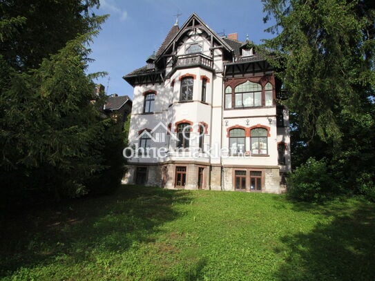 Jugendstil-Villenetage, Bestlage Ostviertel: 6-Zimmer, 1 Loggia, 1 Wintergarten, HFW 1.OG