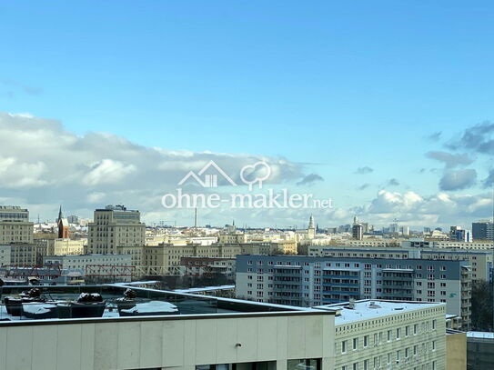 Unbefristet: 2-Zimmer-Wohnung mit Skyline-Blick & Premium-Ausstattung nahe Alexanderplatz