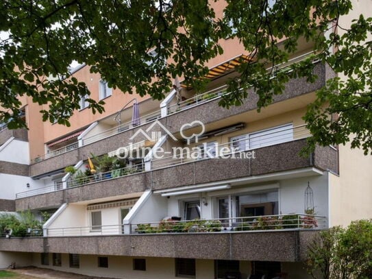 Gut geschnittene Wohnung mit riesen Balkon