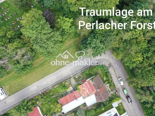 Idyllische, ruhige Lage am Perlacher Forst: Neubau-DHH im Grünen-Giesing/Harlaching v. Priv.