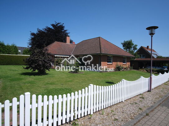 Geräumiger Walmdachbungalow mit Keller an der Geltinger Bucht