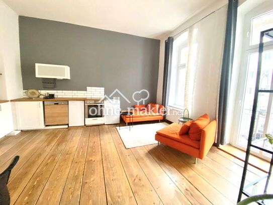 3-room apartment in Prenzlauer Berg, furnished (incl. utilities)