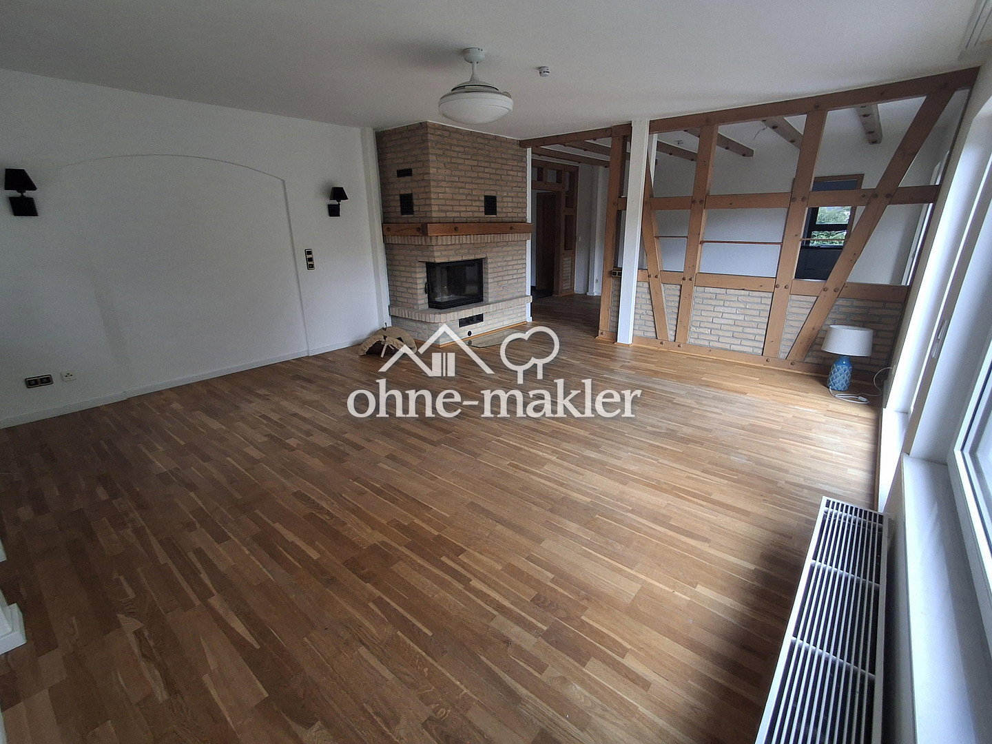 Sonnige EG-Wohnung mit EBK, Wannenbad, Kamin & Garten - von privat an privat - Photo 1