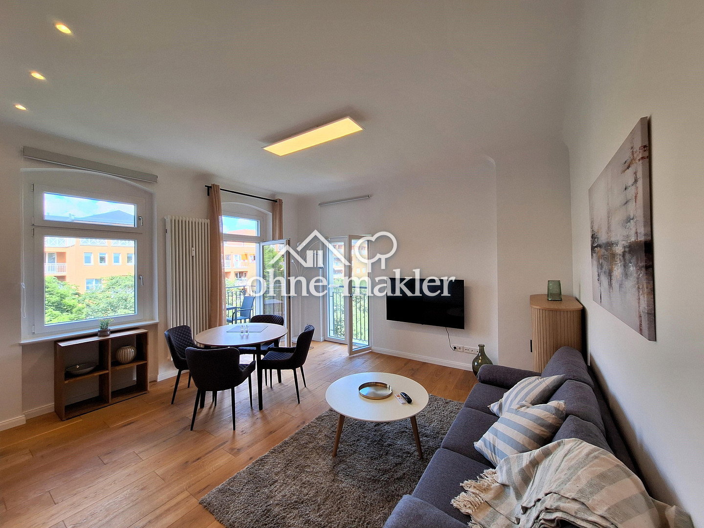 2-room Apartment /Furnished / Vollmöbliert - Foto 1