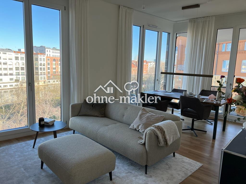 Traumhafte 4 Zimmer Wohnung mit direktem Spreeblick und Weitblick über die Stadt - Foto 1