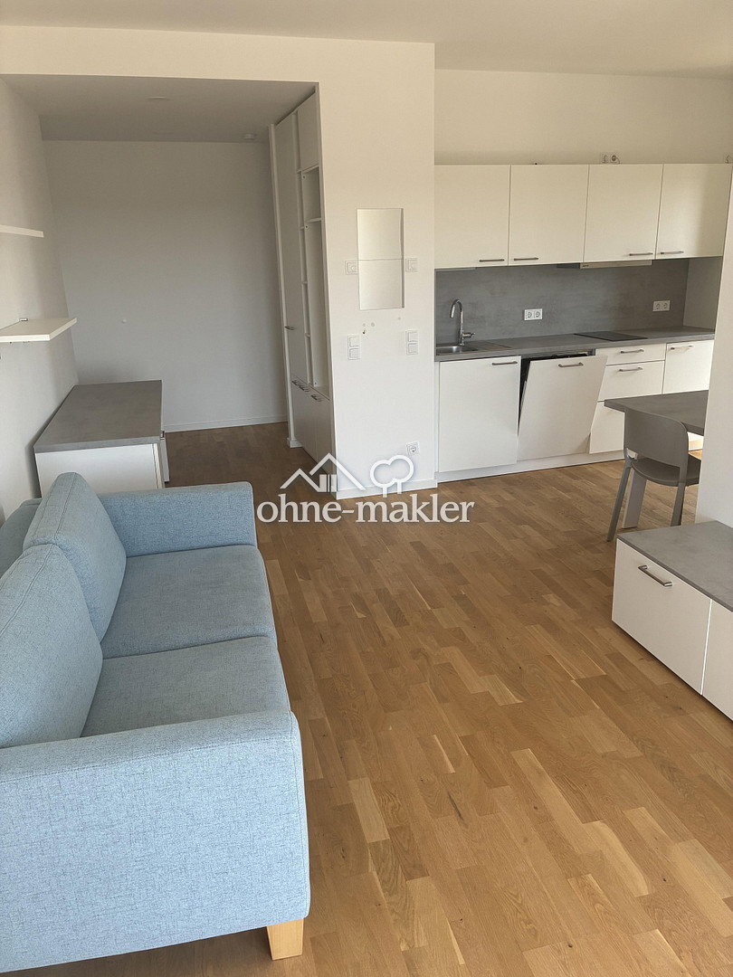 Komfort-1-Zimmer-Neubau-Apartment nahe S-Bahnhof Springpfuhl: Rückzugsort Balkon oder Dachterrasse - Photo 1