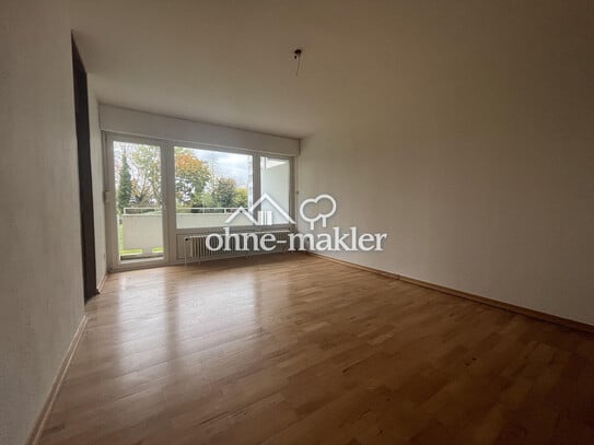 Helle und freundliche 1,5-Zimmerwohnung mit großzügigen Balkon in Rheinnähe!