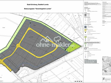 Gewerbegrundstück im Gewerbe- und Industriegebiet Lumda, Grünberg an der A5