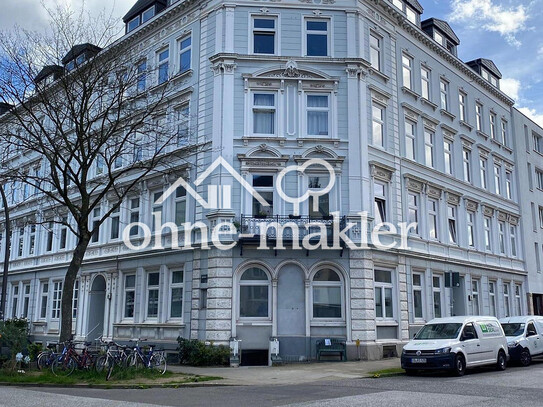 Charmante Altbau 4-Zimmer-Maisonette Hamburg-Rotherbaum