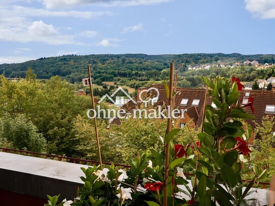 Sonnige 2,5 Zimmer Maisonette mit unverbaubarem Ausblick