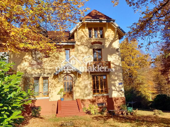 Jugendstilvilla mit Garten in Schoeneck/Frankreich bei Saarbrücken