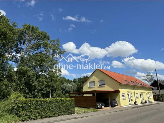 Moderne 5-Zimmer Familienwohnung (Energieeffizienzklasse A+) mit Carport und Garten