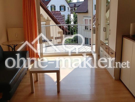 Exklusives voll möbliertes 1,5 Zimmer Apartment mit Balkon in Heilbronn Ost