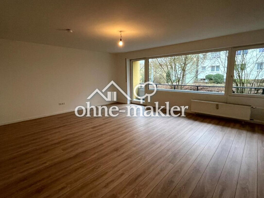 *Provisionsfrei* Moderne 3,5-Zimmer Erdgeschosswohnung mit Garage und großem Balkon