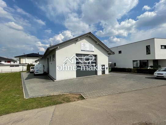 Geräumige Montagehalle mit Büroräumen im Mischgebiet (auch bewohnbar!)