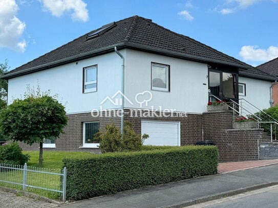 Einfamilienhaus mit Wintergarten und zwei Terrassen in gepflegtem Garten, Nähe Göttingen