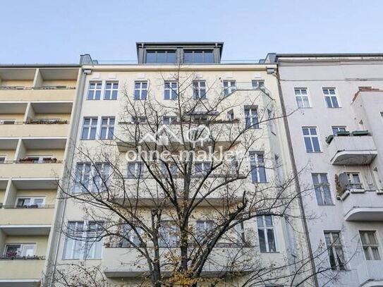 4-Zimmer-Altbauwohnung in Moabit bezugsfrei und provisionsfrei zu verkaufen.