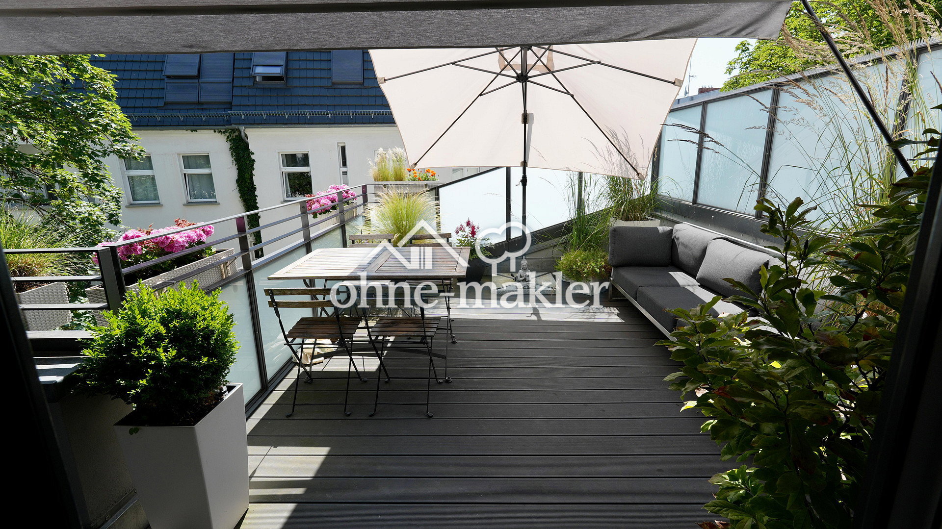 Möblierter 4-Raum nähe Ostkreuz mit großer Terrasse [Untervermietung] - Photo 1