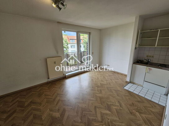 Ideal für Berufstätige Pendler - 1Z Appartement in zentraler Lage mit Balkon