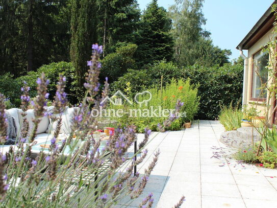 Bungalow Einfamilienhaus Rosengarten Schwarze Berge Ehestorf Sonnig 1800m² Grundstück provisionsfrei