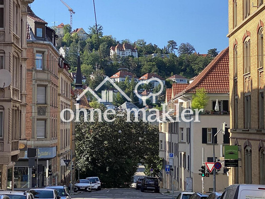 Stilvoll sanierte 2-Zimmer-Wohnung in Stuttgart-Süd (nähe Marienplatz) zur Miete