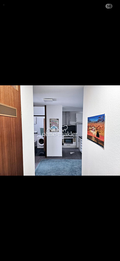 All-In-Miete, 2-Zimmer-Wohnung, 2 Balkone, TG-Stellplatz