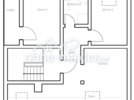 Erstbezug nach Sanierung – Gemütliche 3-Zi-DG-Wg. mit Schlossblick und Balkon Wallbox und PV-Anlage