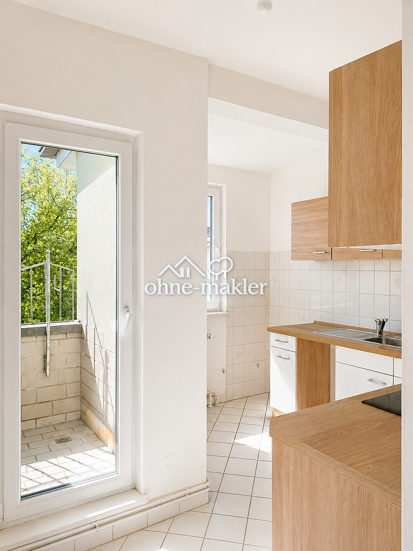Sonnige 3-Zimmer-Dachgeschosswohnung mit Terrasse in Neukölln - Photo 1