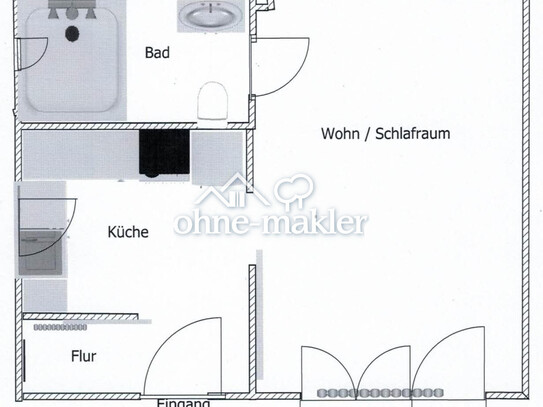 Erstbezug, Singlewohnung !