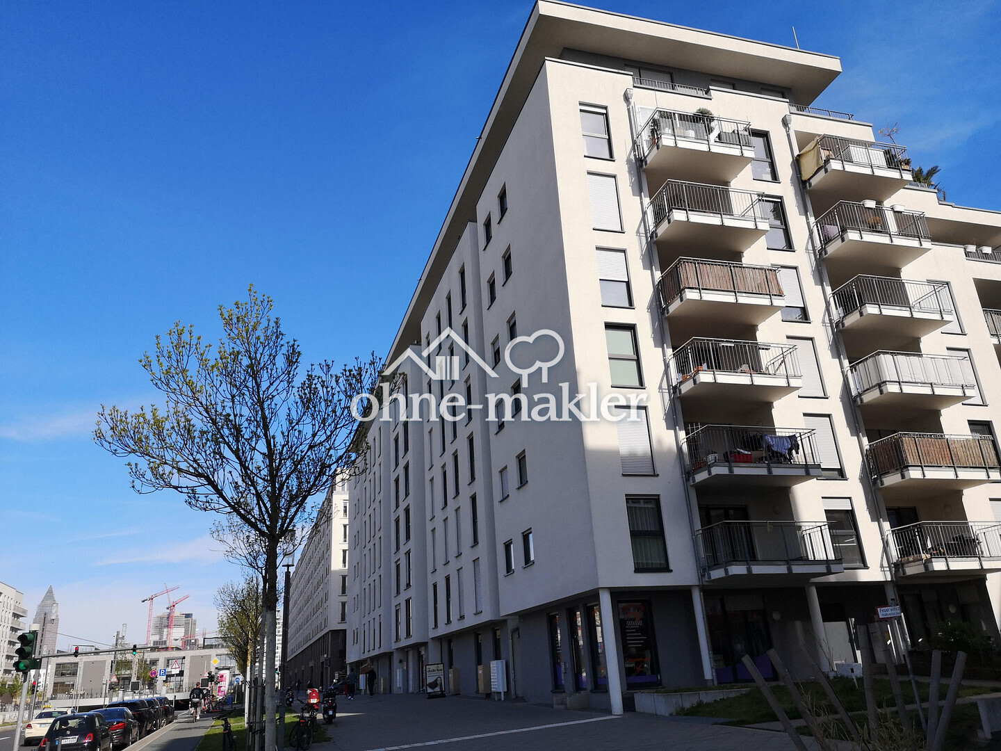 Europaviertel, Lichtdurchflutete moderne 3-Zimmer-Wohnung