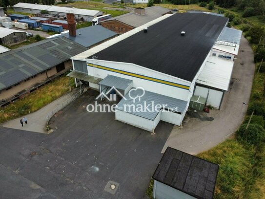 Verkaufshalle / Lagerhalle mit Büroräumen in zentraler Lage von Deutschland