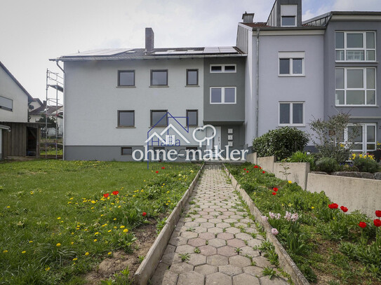 Charmante 4-Zimmerwohnung im Erdgeschoss mit Terrasse und Gartenanteil