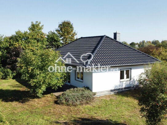 Modernes Bungalow mit großem Gartengrundstück und Erweiterungsmöglichkeit in Brieselang