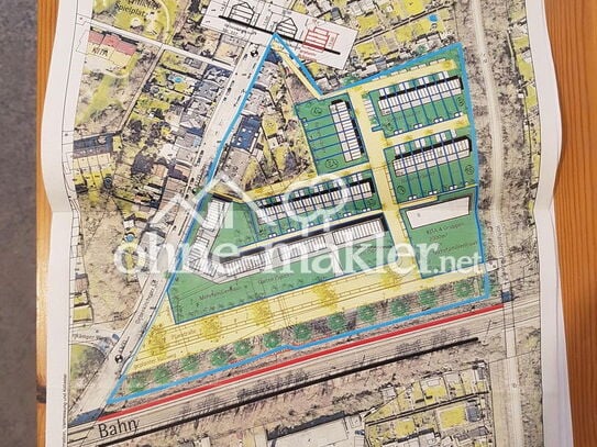 Baugrundstück 2300m² für Bauvorhaben 3950m² Bruttofläche