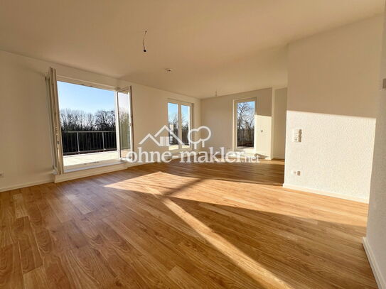 Exklusives PENTHOUSE im Neubau mit 50m² Dachterrasse bei Berlin!