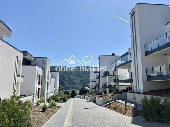 Exklusive Neubauwohnung mit Rhein - und Weinbergblick im Kurpark in Boppard - Bad Salzig