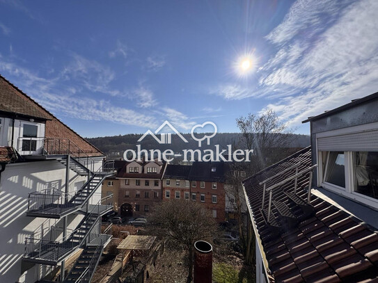 Charmante 2-Zimmer-Maisonette-Wohnung mit schönem Fernblick in Pforzheim-Eutingen