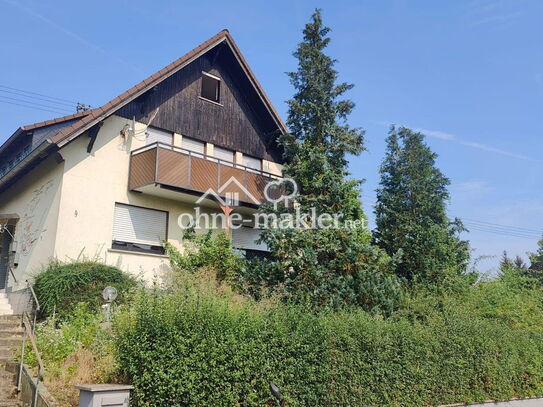 Gepflegtes Mehrgenerationenhaus mit Talblick in ruhiger Lage in Hahnstätten